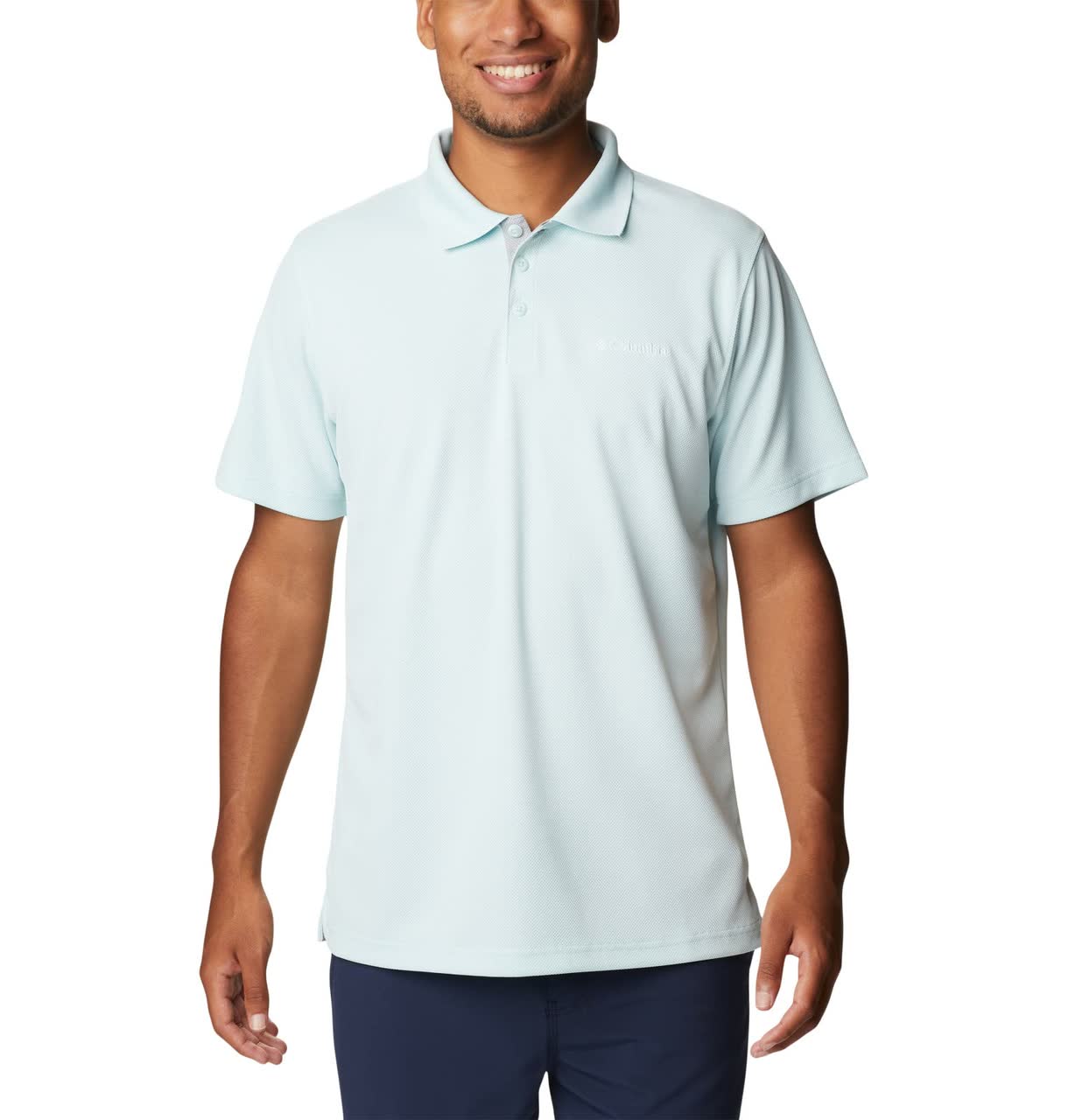 Columbia Utilizer Polo in dark gray color