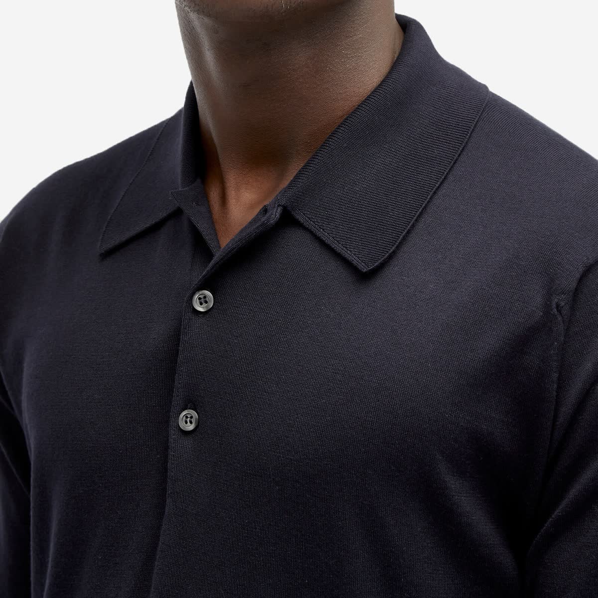 John Smedley Isis Polo Shirt in light blue